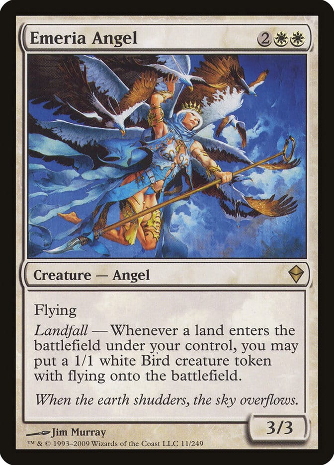Emeria Angel [Zendikar] Magic: The Gathering