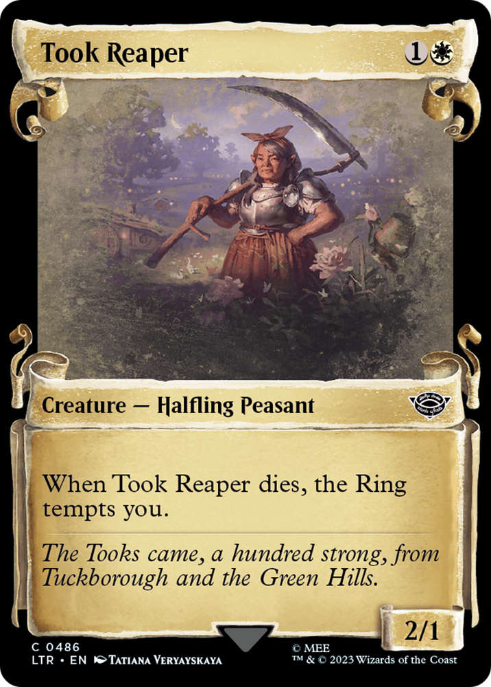 Took Reaper [The Lord of the Rings: Tales of Middle-Earth Showcase Scrolls] Magic: The Gathering