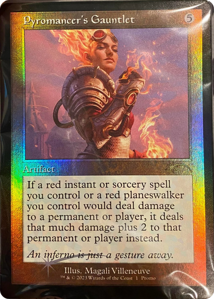 Pyromancer's Gauntlet (Retro) [Media Promos] Magic: The Gathering