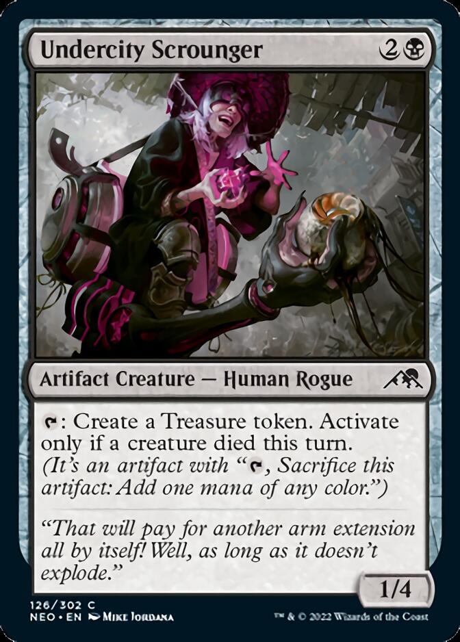 Undercity Scrounger [Kamigawa: Neon Dynasty] Magic: The Gathering