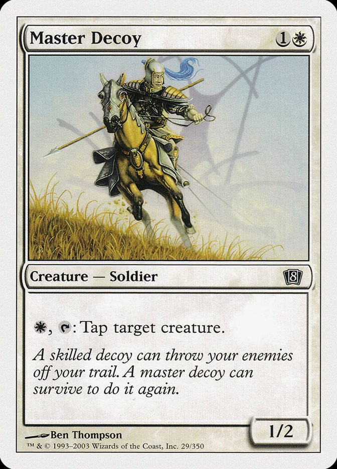 Master Decoy [Eighth Edition] Magic: The Gathering