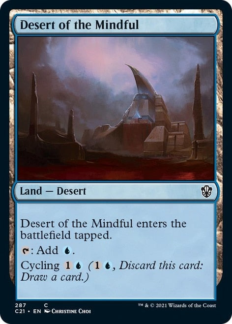 Desert of the Mindful [Commander 2021] Magic: The Gathering