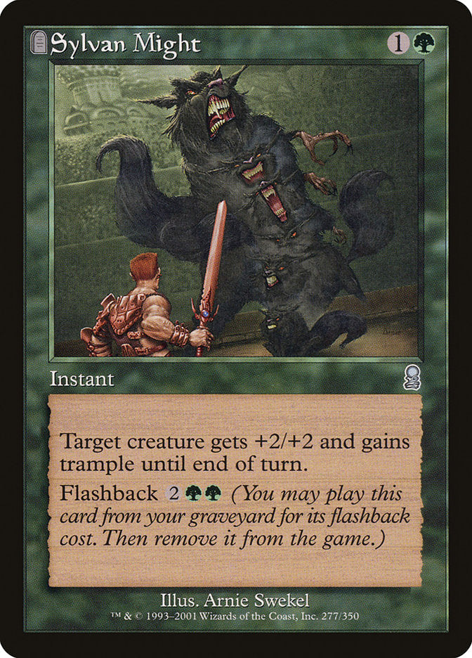 Sylvan Might [Odyssey] Magic: The Gathering