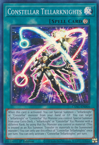 Constellar Tellarknights [CYAC-EN064] Super Rare - Yugioh Cards For Your TCG Needs!