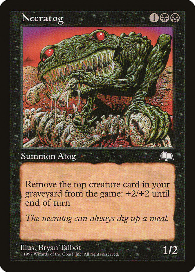 Necratog [Weatherlight] Magic: The Gathering
