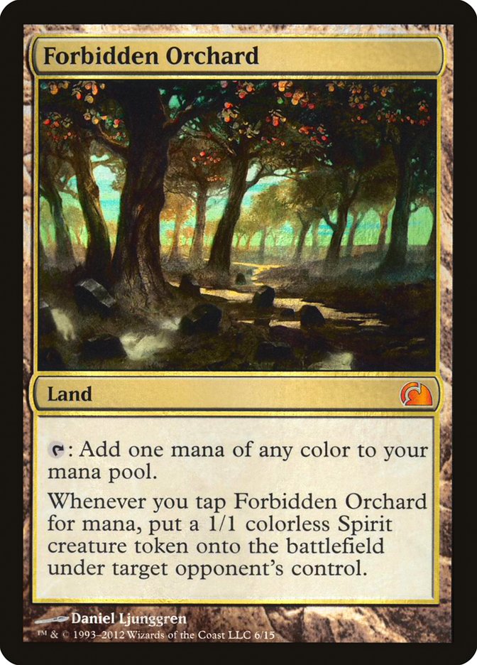Forbidden Orchard [From the Vault: Realms] Magic: The Gathering
