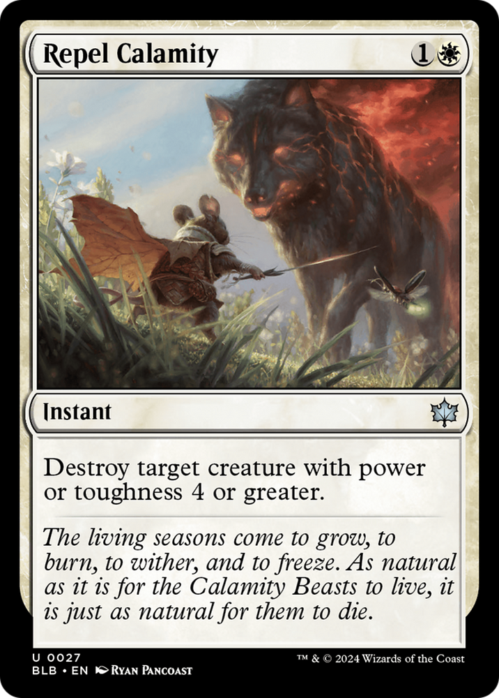 Repel Calamity [Bloomburrow] Magic: The Gathering