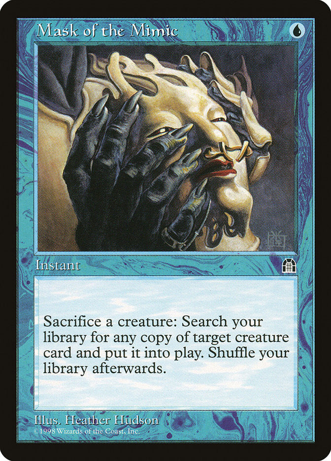 Mask of the Mimic [Stronghold] Magic: The Gathering