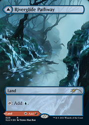 Riverglide Pathway // Lavaglide Pathway (Borderless) [Secret Lair: Ultimate Edition] Magic: The Gathering