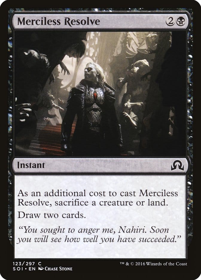 Merciless Resolve [Shadows over Innistrad] Magic: The Gathering