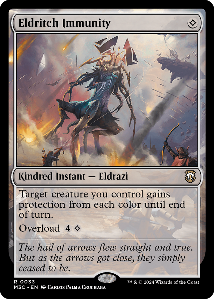 Eldritch Immunity (Ripple Foil) [Modern Horizons 3 Commander] Magic: The Gathering