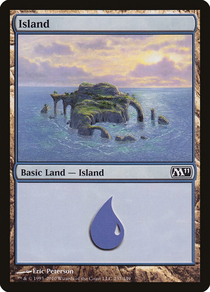 Island (237) [Magic 2011] Magic: The Gathering