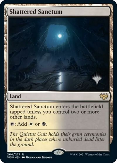 Shattered Sanctum (Promo Pack) [Innistrad: Crimson Vow Promos] Magic: The Gathering