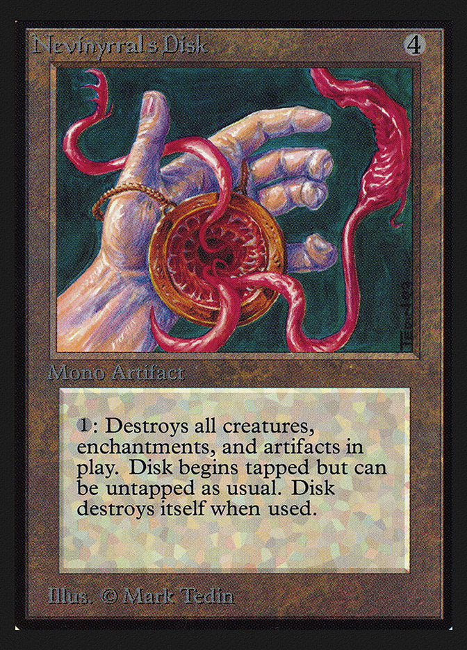 Nevinyrral's Disk [International Collectors' Edition] Magic: The Gathering