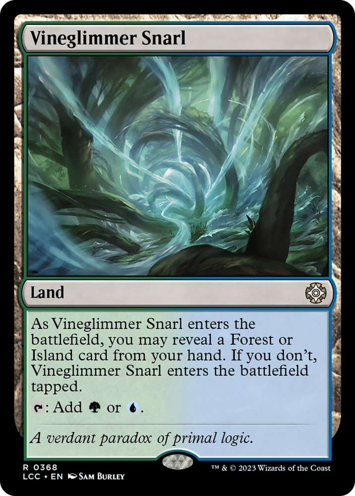 Vineglimmer Snarl [The Lost Caverns of Ixalan Commander] Magic: The Gathering