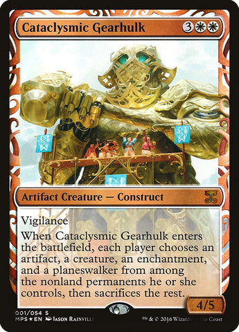Cataclysmic Gearhulk [Kaladesh Inventions] Magic: The Gathering