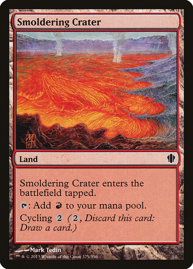 Smoldering Crater [Commander 2013] Magic: The Gathering