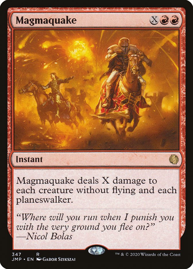 Magmaquake [Jumpstart] Magic: The Gathering