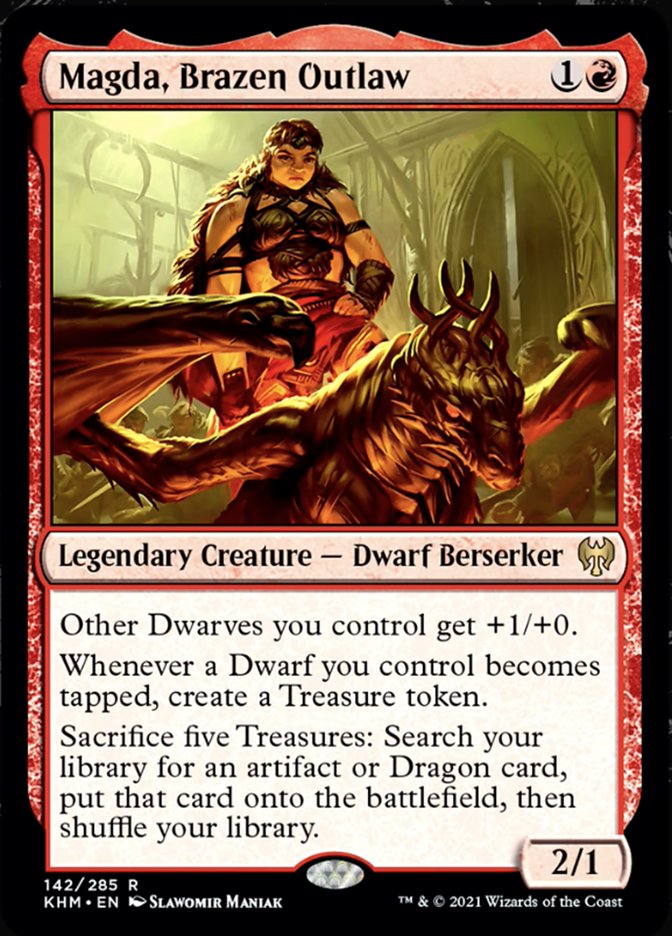 Magda, Brazen Outlaw [Kaldheim] Magic: The Gathering