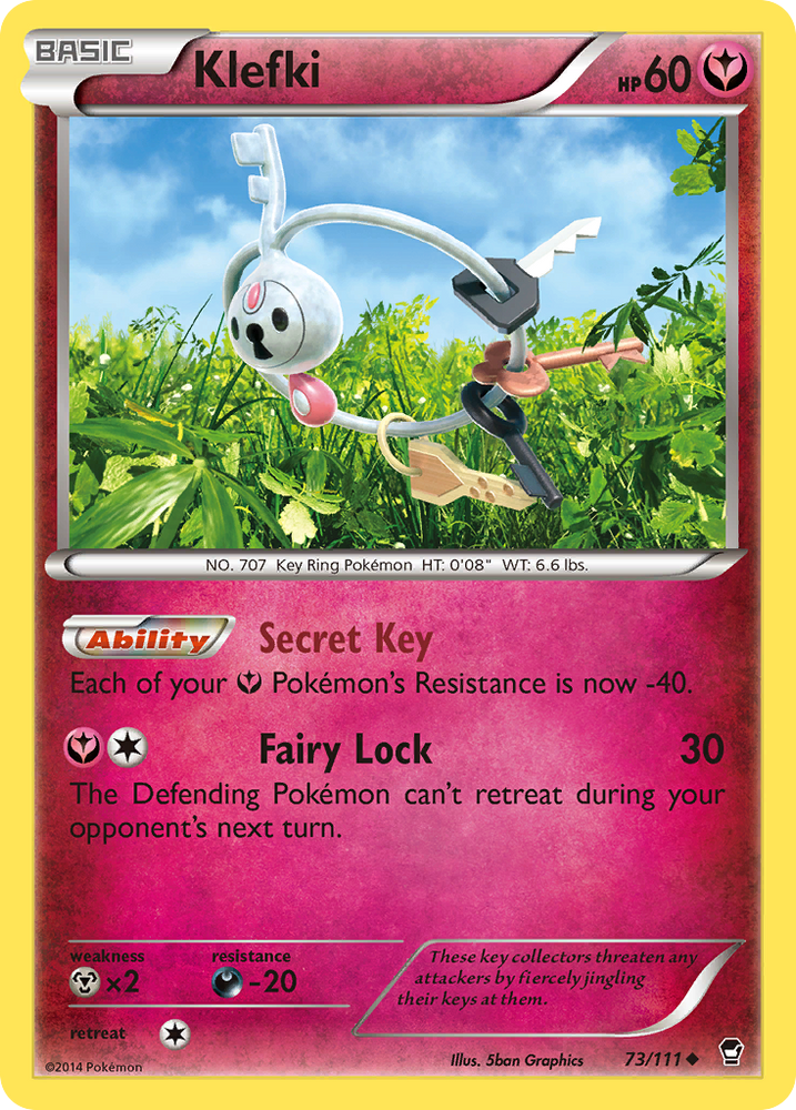 Klefki (73/111) [XY: Furious Fists] Pokémon