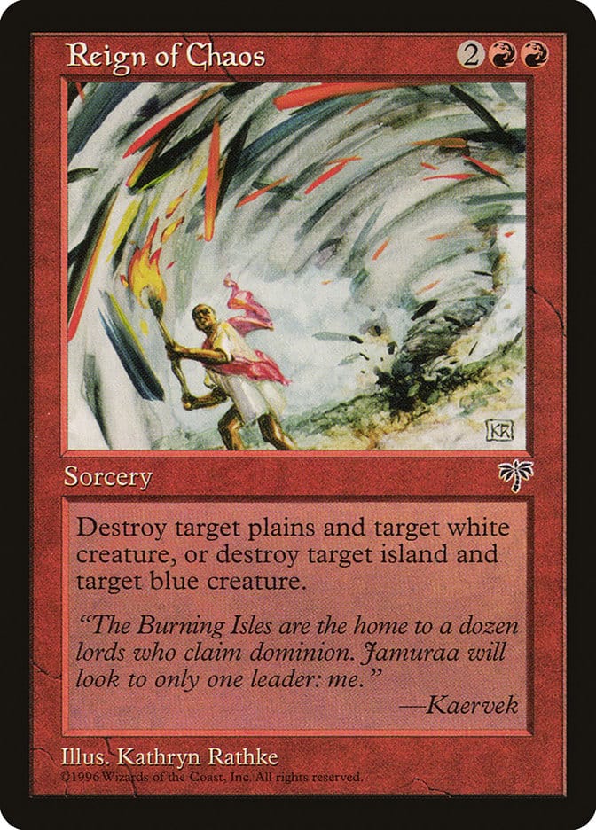Reign of Chaos [Mirage] Magic: The Gathering