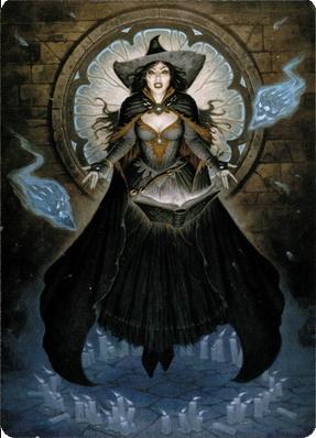 Tasha, the Witch Queen Art Card (76) [Commander Legends: Battle for Baldur's Gate Art Series] Magic: The Gathering