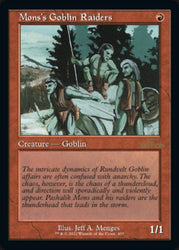 Mons's Goblin Raiders (Retro) [30th Anniversary Edition] Magic: The Gathering