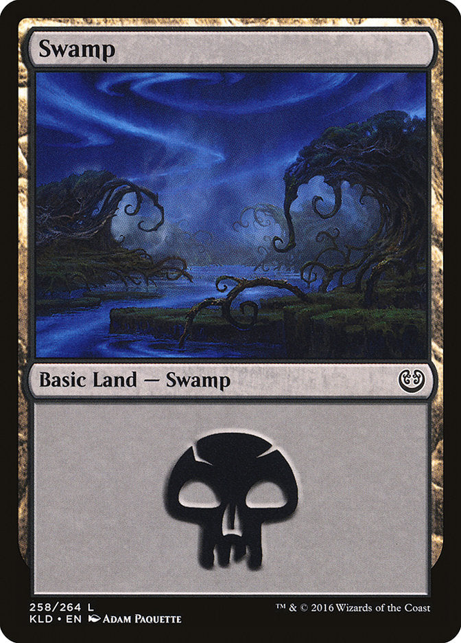 Swamp (258) [Kaladesh] Magic: The Gathering