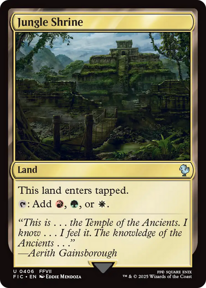 Jungle Shrine [FINAL FANTASY Commander] Magic: The Gathering