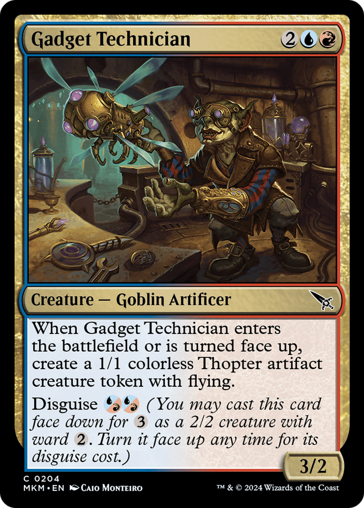 Gadget Technician [Murders at Karlov Manor] Magic: The Gathering