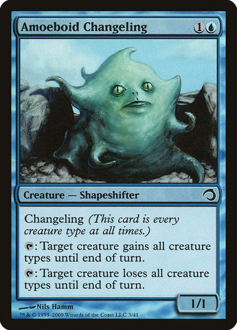 Amoeboid Changeling [Premium Deck Series: Slivers] Magic: The Gathering