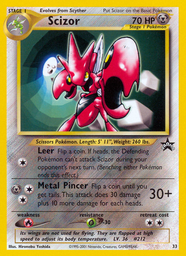 Scizor (33) [Wizards of the Coast: Black Star Promos] Pokémon
