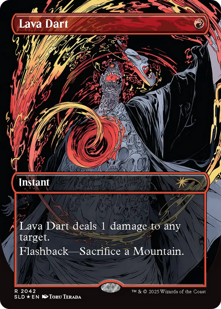 Lava Dart (Raised Foil) [Secret Lair Drop Series] Magic: The Gathering