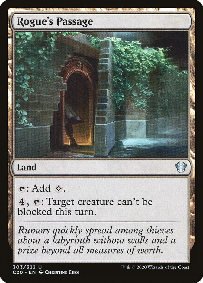 Rogue's Passage [Commander 2020] Magic: The Gathering