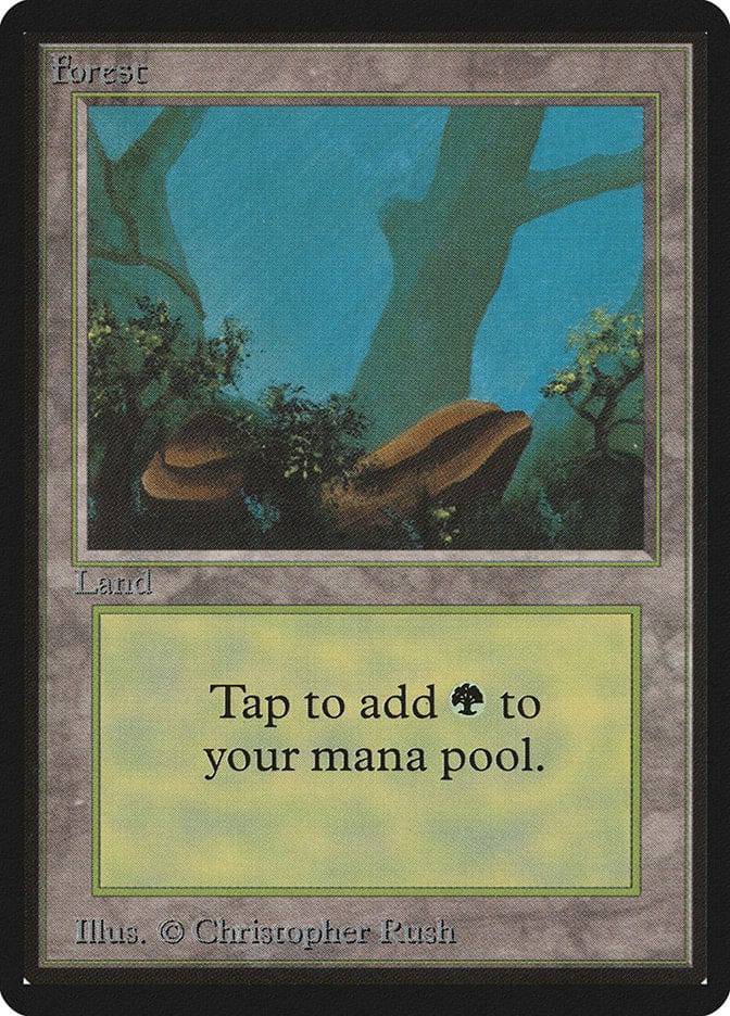Forest (300) [Beta Edition] Magic: The Gathering