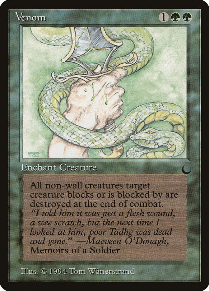 Venom [The Dark] Magic: The Gathering