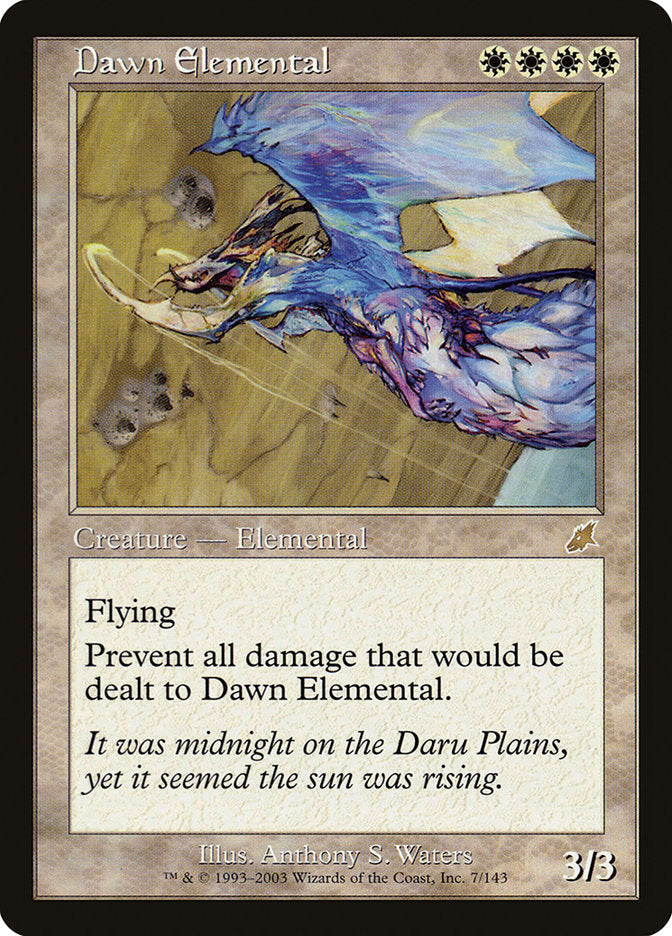 Dawn Elemental [Scourge] Magic: The Gathering