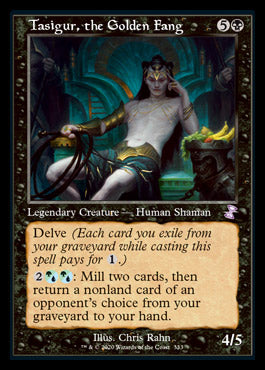 Tasigur, the Golden Fang (Timeshifted) [Time Spiral Remastered] Magic: The Gathering