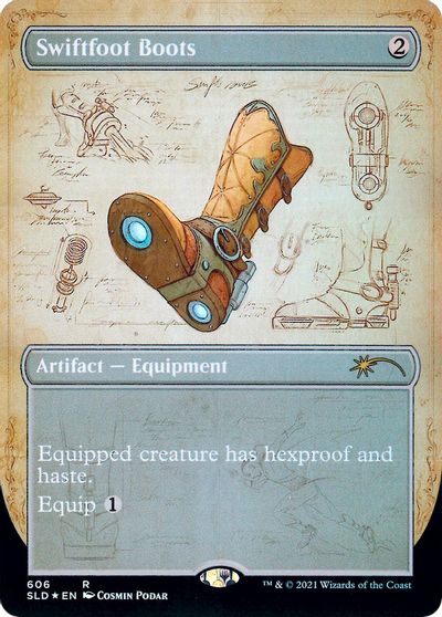 Swiftfoot Boots (Blueprint) [Secret Lair Drop Promos] Magic: The Gathering