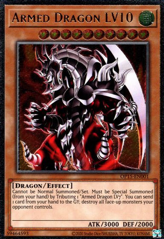 Armed Dragon LV10 [OP15-EN001] Ultimate Rare - Yugioh Cards For Your TCG Needs!