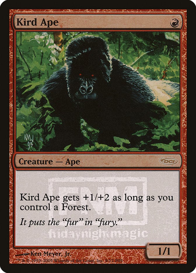 Kird Ape [Friday Night Magic 2005] Magic: The Gathering