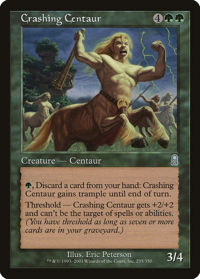 Crashing Centaur [Odyssey] Magic: The Gathering