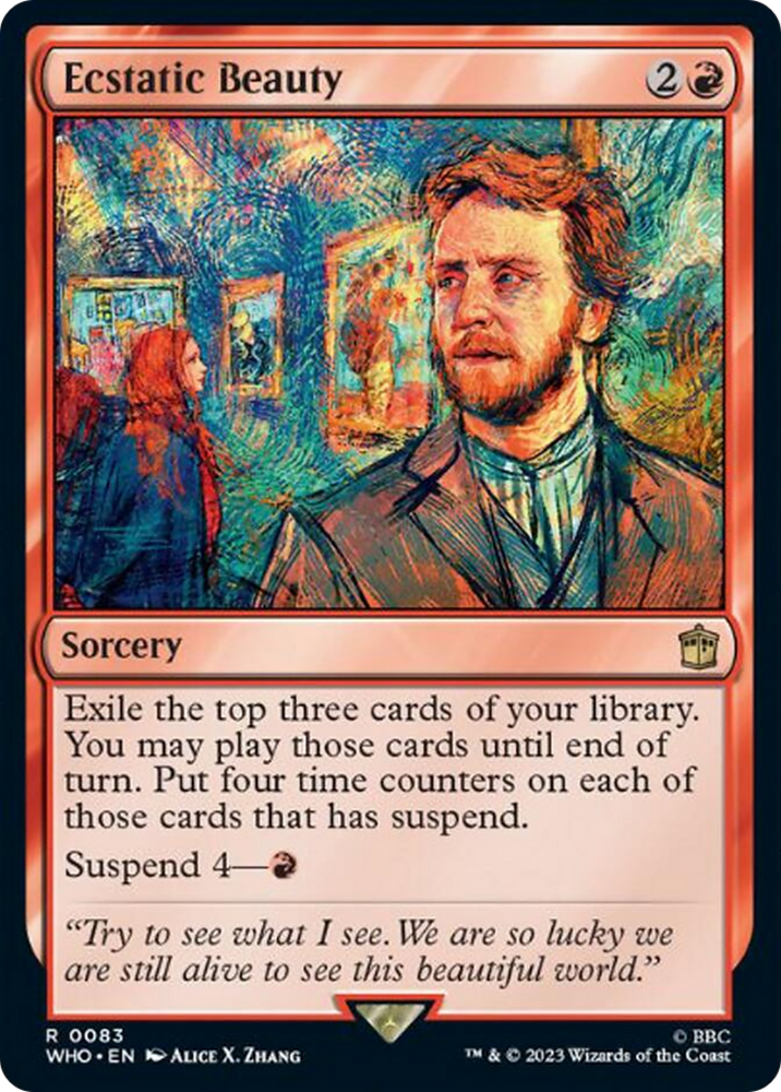 Ecstatic Beauty [Doctor Who] Magic: The Gathering