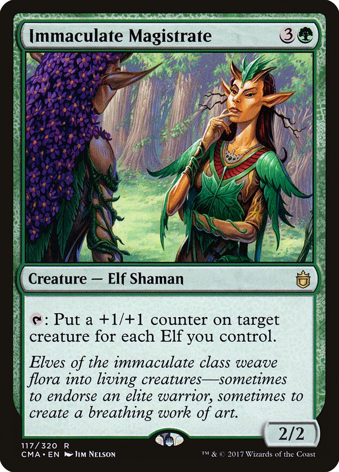 Immaculate Magistrate [Commander Anthology] Magic: The Gathering