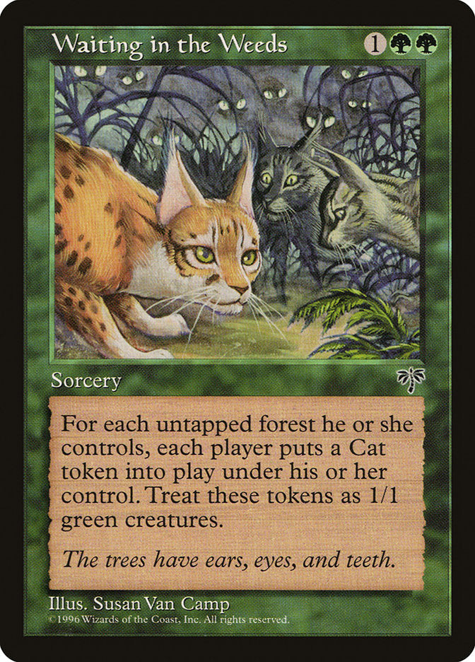 Waiting in the Weeds [Mirage] Magic: The Gathering