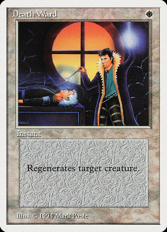 Death Ward [Summer Magic / Edgar] Magic: The Gathering