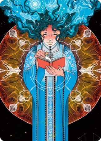 Memory Lapse Art Card [Strixhaven: School of Mages Art Series] Magic: The Gathering