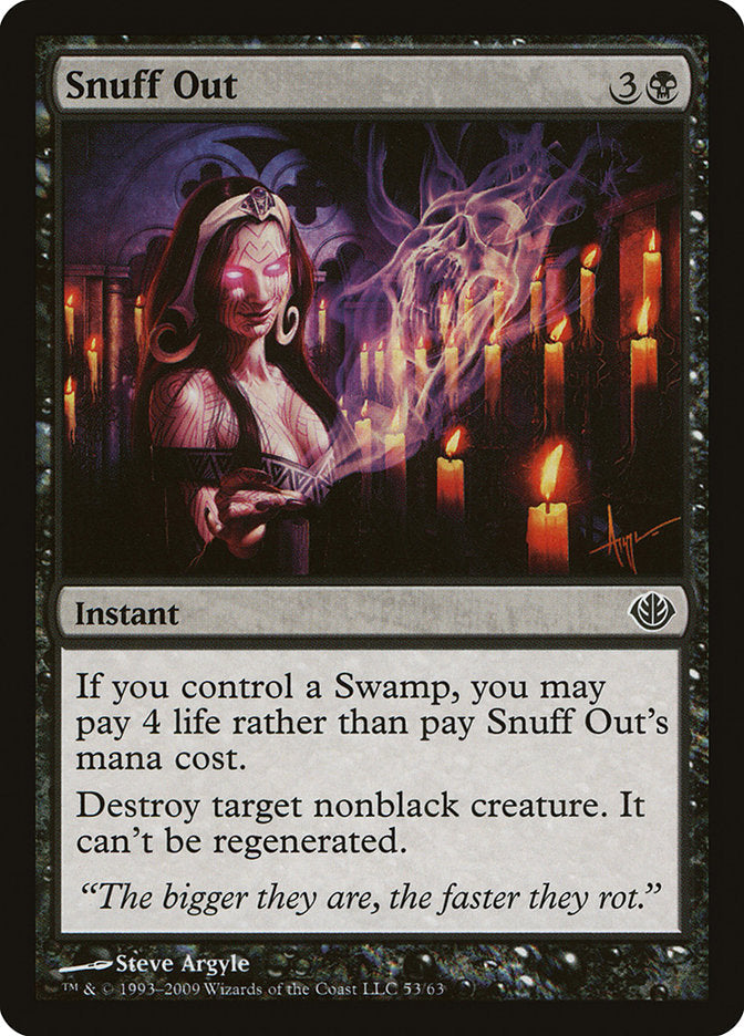 Snuff Out [Duel Decks: Garruk vs. Liliana] Magic: The Gathering