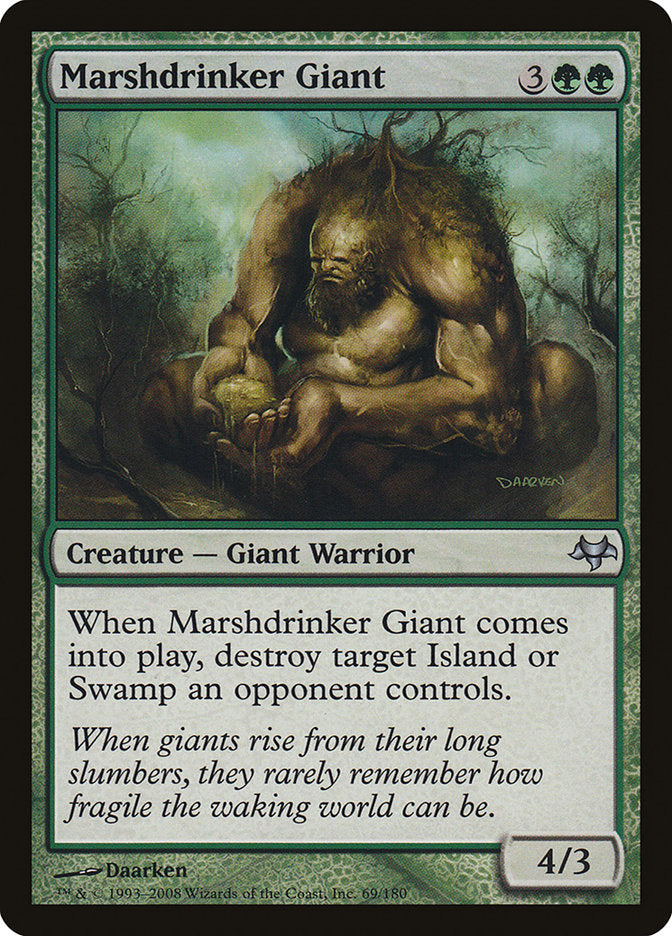Marshdrinker Giant [Eventide] Magic: The Gathering