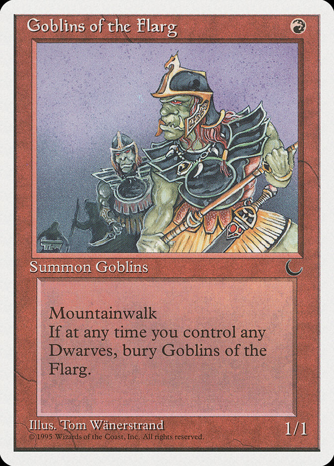 Goblins of the Flarg [Chronicles] Magic: The Gathering